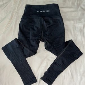 Alphalete Stone Grey Leggings - Size XS worn once!